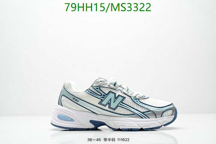 New Balance-Men shoes Code: MS3322 