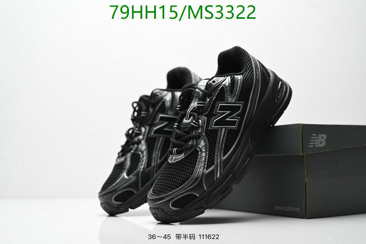 New Balance-Men shoes Code: MS3322 