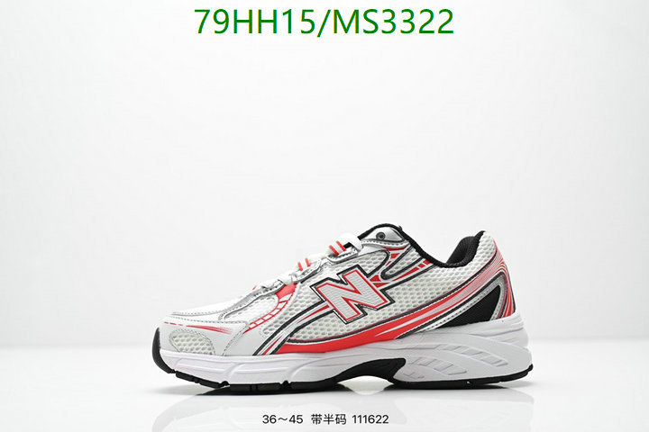 New Balance-Men shoes Code: MS3322 
