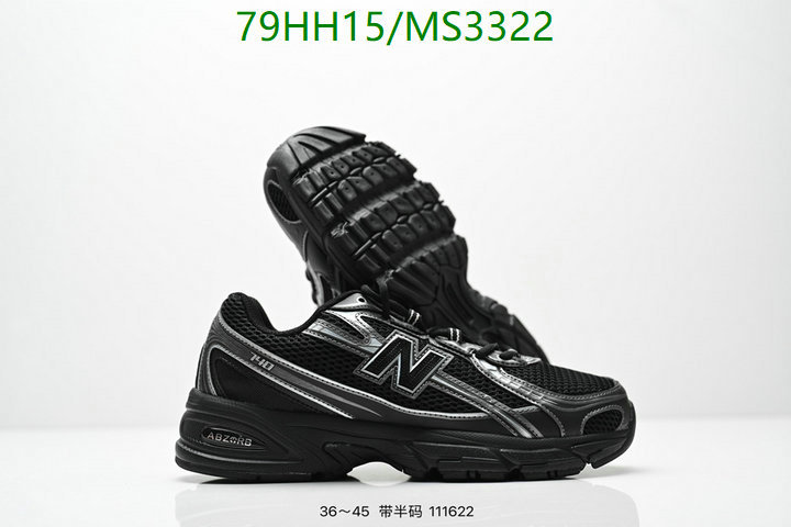 New Balance-Men shoes Code: MS3322 