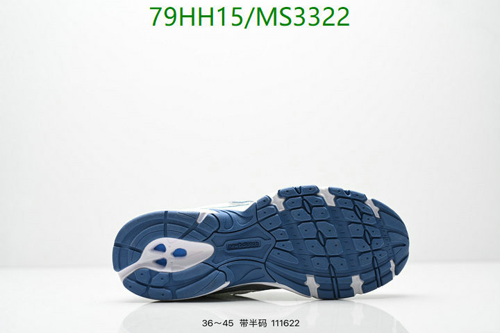 New Balance-Men shoes Code: MS3322 