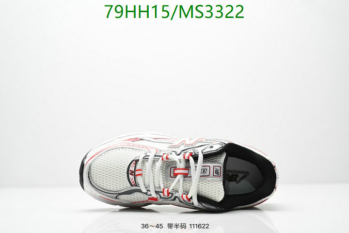 New Balance-Men shoes Code: MS3322 