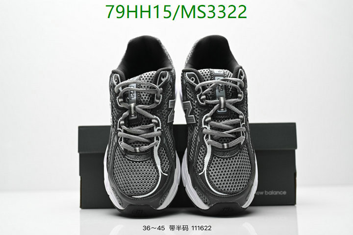 New Balance-Men shoes Code: MS3322 