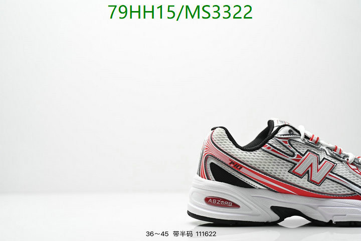 New Balance-Men shoes Code: MS3322 